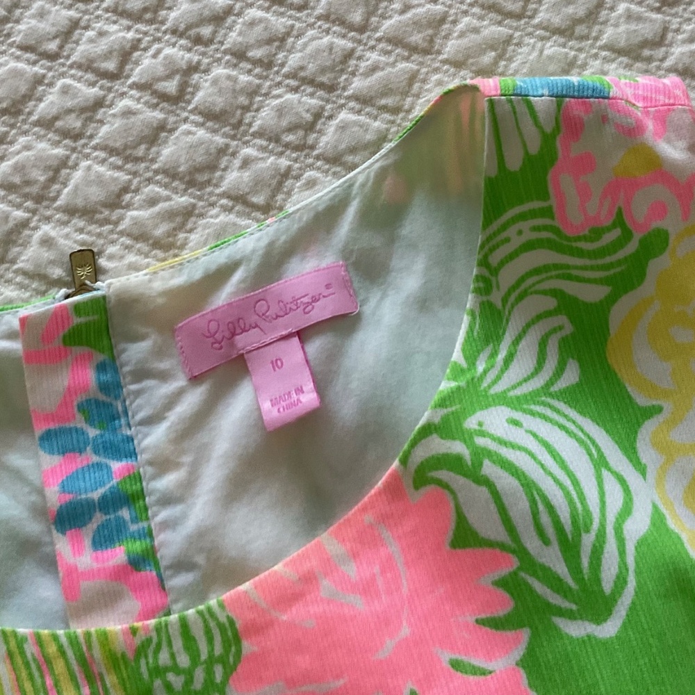 Rare Lilly Pulitzer Gianni Gretchen Romper Hibiscus Stroll - Picture 5 of 6